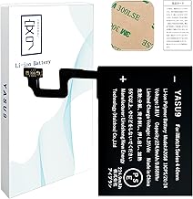 YASU9 for iWatch Series 4, 1.6 inches (40 mm), Battery Replacement, Compatible with GPS/Cellular Models, Capacity 224.9 mAh, 3.81 V, A2058 Battery, PSE Certified, Compatible with A1977/A1975/A2007