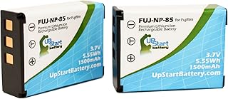 2 Pack - Replacement for Fujifilm FinePix SL1000 Battery - Compatible with Fujifilm NP-85 Digital Camera Battery (1500mAh 3.7V Lithium-Ion)