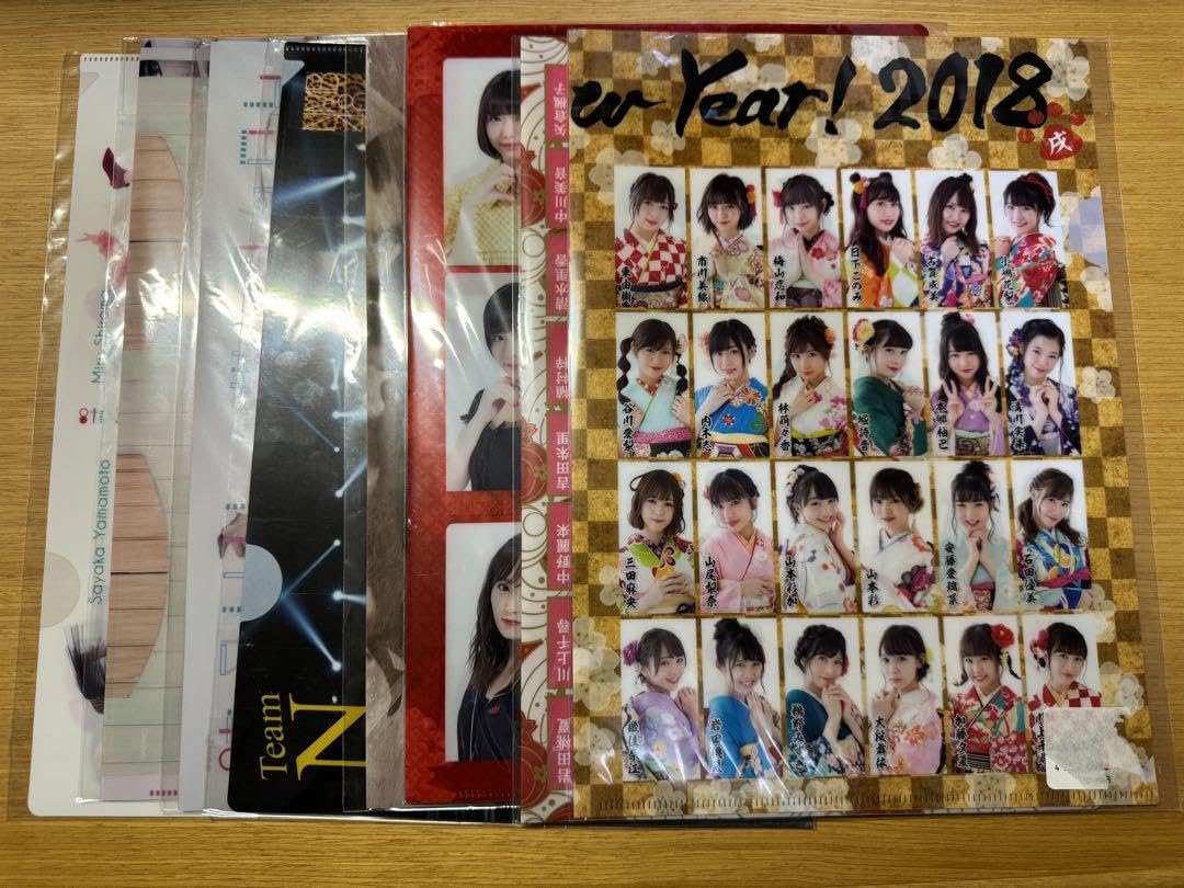 Amazon.co.jp: NMB48 クリアファイルセット : 文房具・オフィス用品