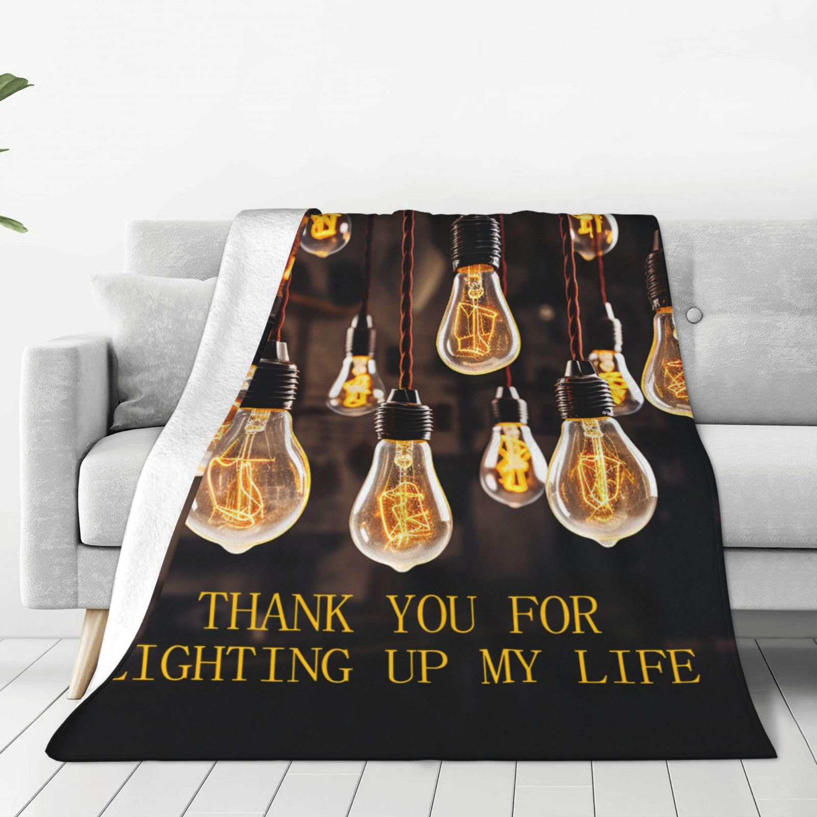 Couverture en micro polaire ultra douce et chaude pour lit et canapé
