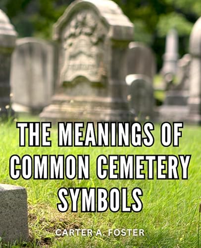 The Meanings Of Common Cemetery Symbols: A Guide to Unlocking the Meaning of Classic Graveyard Icons | A Dictionary of Cemetery Symbolism for Those Exploring the Mysteries of the Past
