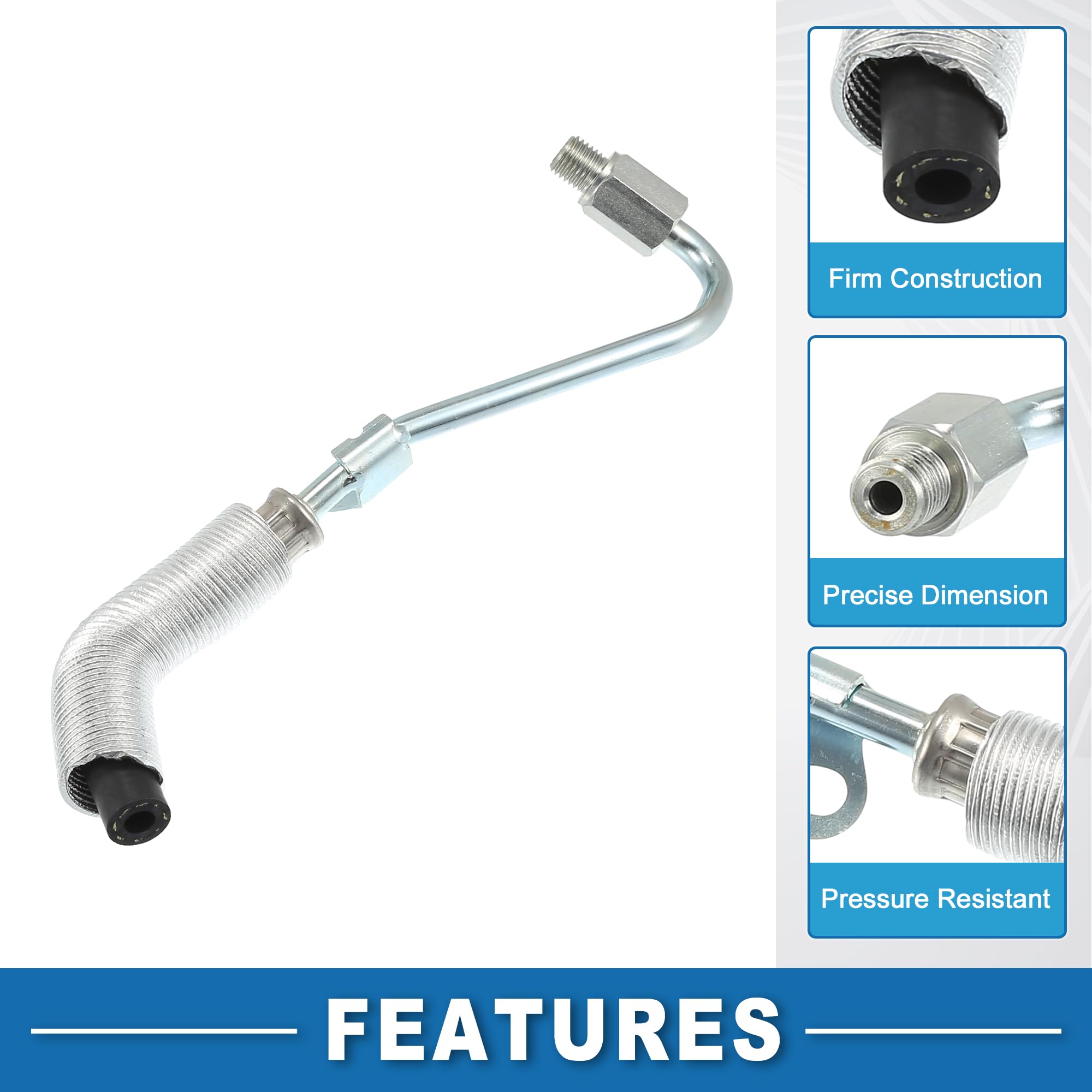 OEM Turbo Coolant Pipe 12683237 2020-2022 GM Turbocharger Coolant Feed ...