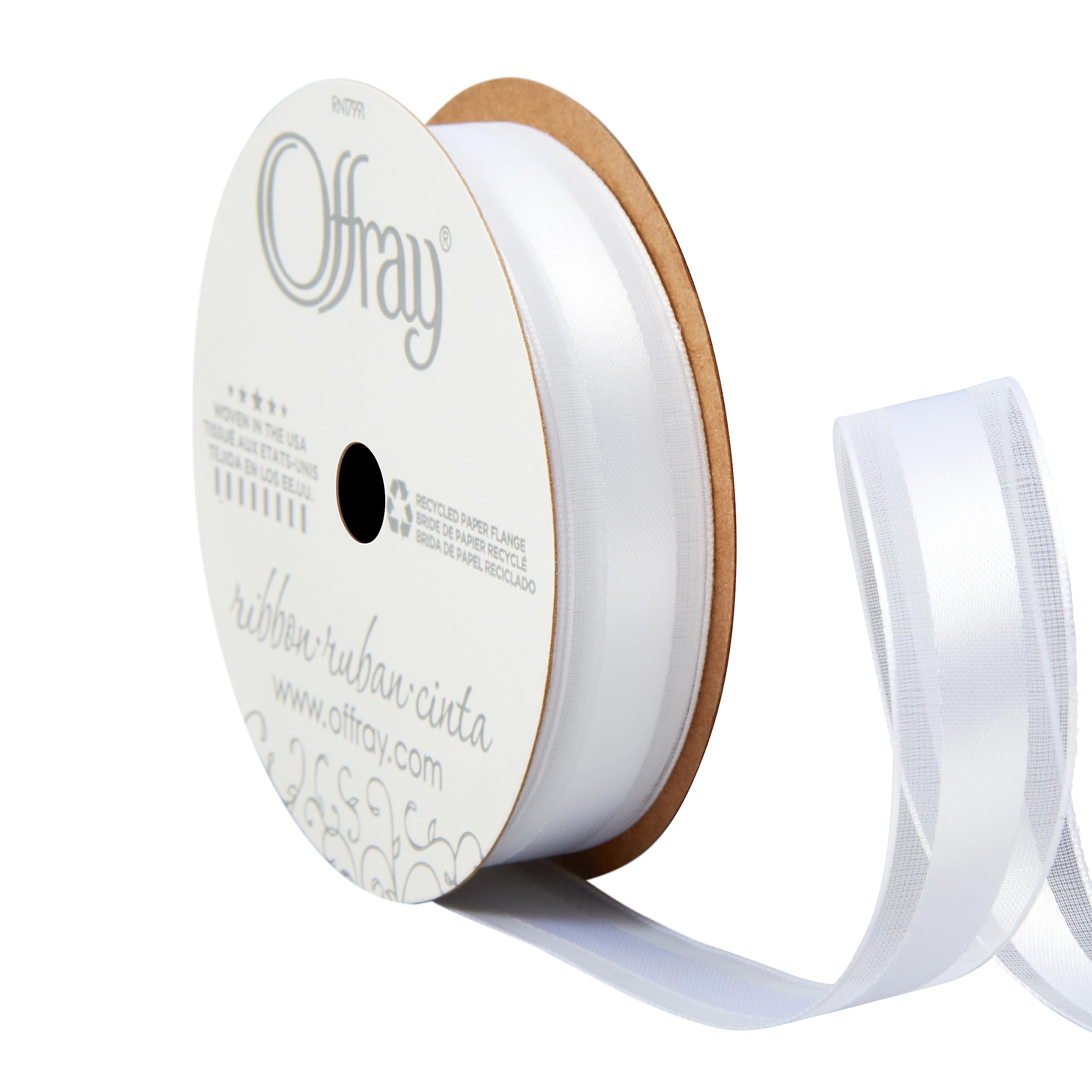 Offray Sheer Ribbon Snapklik.com : Offray 5/8