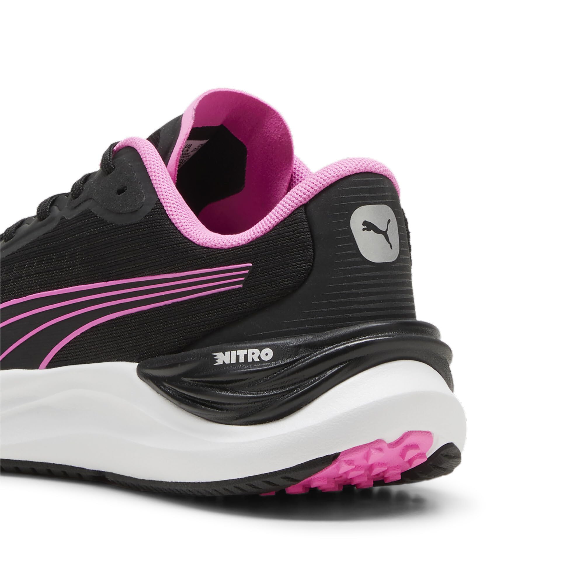 PUMA Electrify Nitro 3 WNS damskie buty do biegania szosowego, Puma Czarna Trucizna Różowy, 38 EU