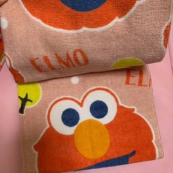 Amazon.co.jp: セサミストリート エルモ バスタオル ウォッシュ