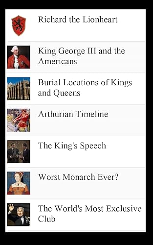 British Royal Family Lists