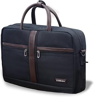 Carriall Ampio Laptop Messenger Bag | For Office & College | Fits up to 15.6inch Laptop/Macbook, iPhone & iPad Pockets | H... Price In India