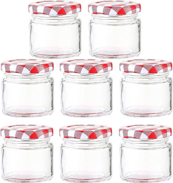 Set Di 6 Barattoli Di Vetro Con Coperchi - Ideali Per Conserve, Yogurt E Meal Prep - Foto 6