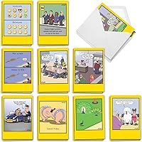 Vista 17 de NobleWorks - Juego de 20 divertidas tarjetas de felicitación de cumpleaños con sobres (4.63 x 6.75 pulgadas) paquete variado de humor para adultos