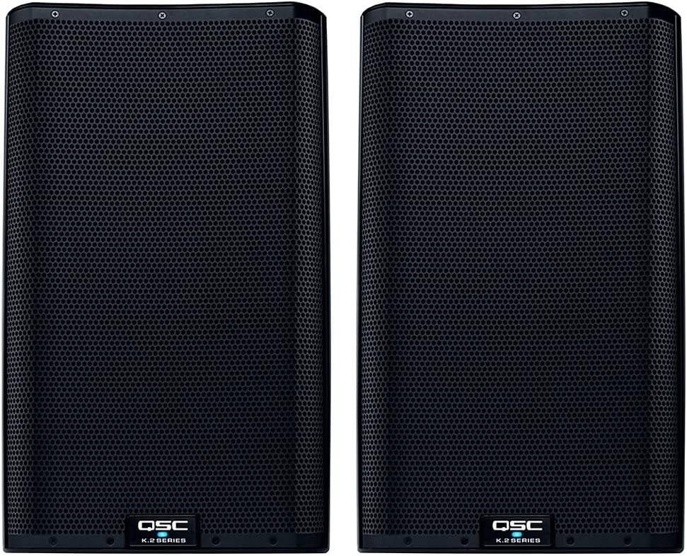 QSC K12.2 Active 12" Powered 2000 Watt Loudspeaker (Pair)