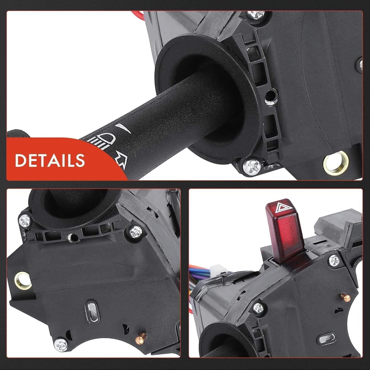 A-Premium Turn Signal Windshield Wiper Multifunction Switch Compatible with 1999-2002, Chevy Silverado, Avalanche, Tahoe, Suburban, C1500/2500/3500 & GMC Sierra, Yukon, Escalade, Replace# 26100839