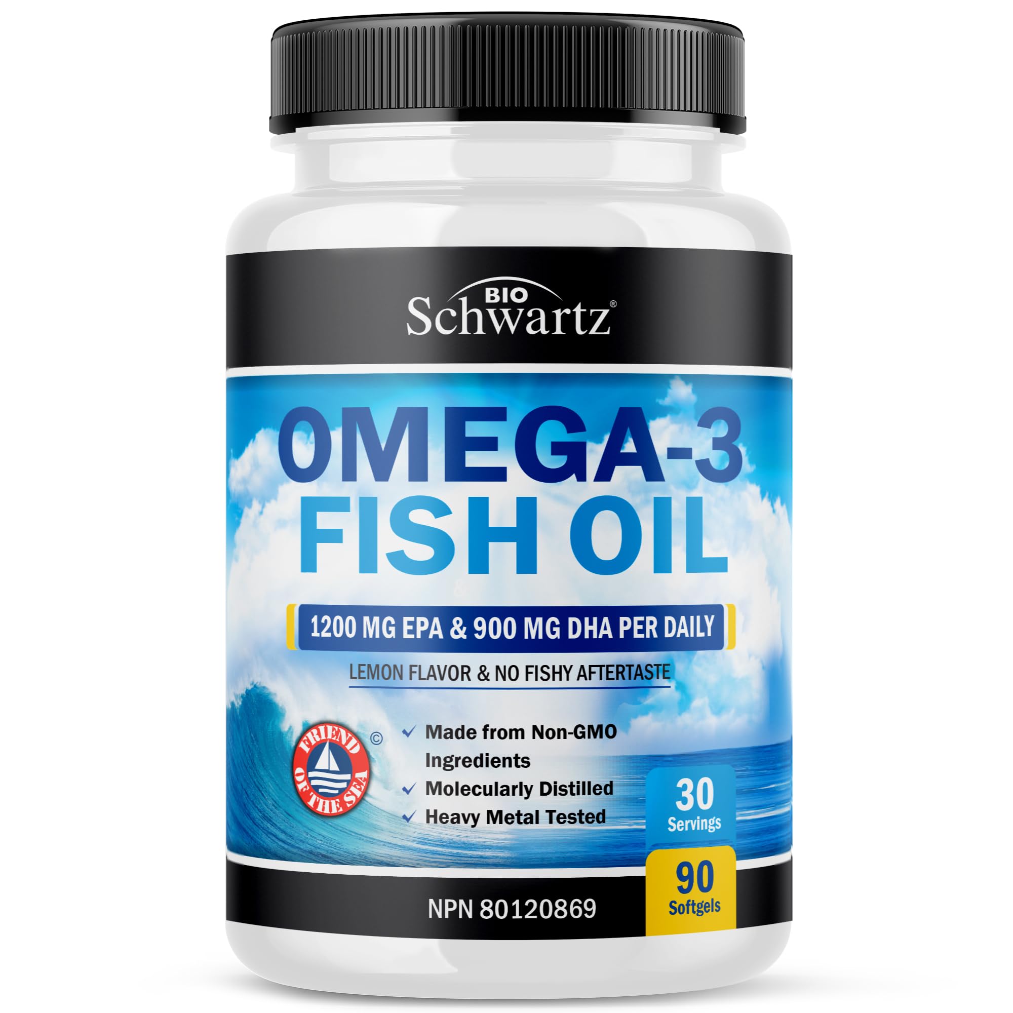 Fish Oil Omega 3 EPA & DHA 2250 mg
