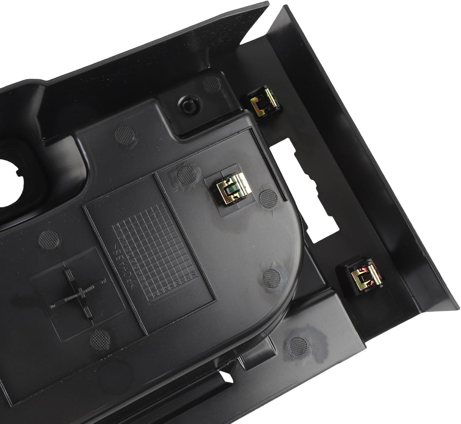 Keenso Split Bench Seat Armrest Cup Holder, Center Console Storage Box with Stylish Design for Pickup Truck