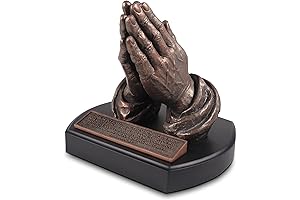 Lighthouse Praying Hands Figurine