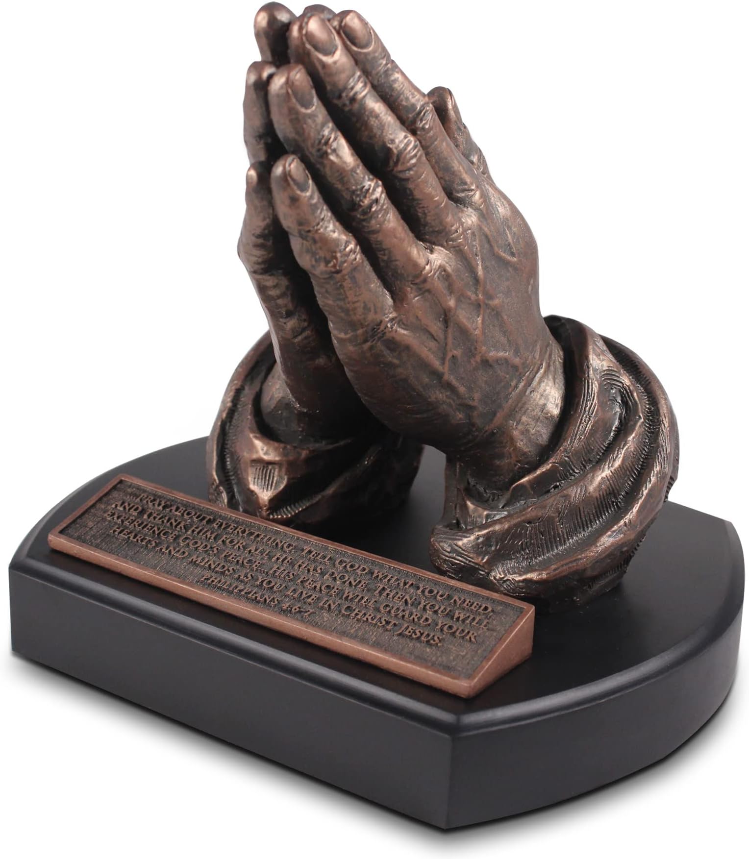 Lighthouse Christian ProductsMoments of Faith Praying Hands Sculpture, 5 1/2"