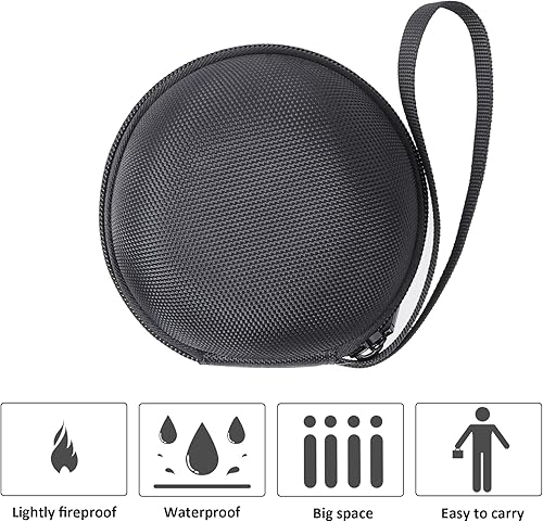 Miniatura 8 de Khanka Estuche de viaje duro de repuesto para UCOMX Nano magnético 2 en 1 cargador inalámbrico, estación de carga plegable inalámbrica, solo funda