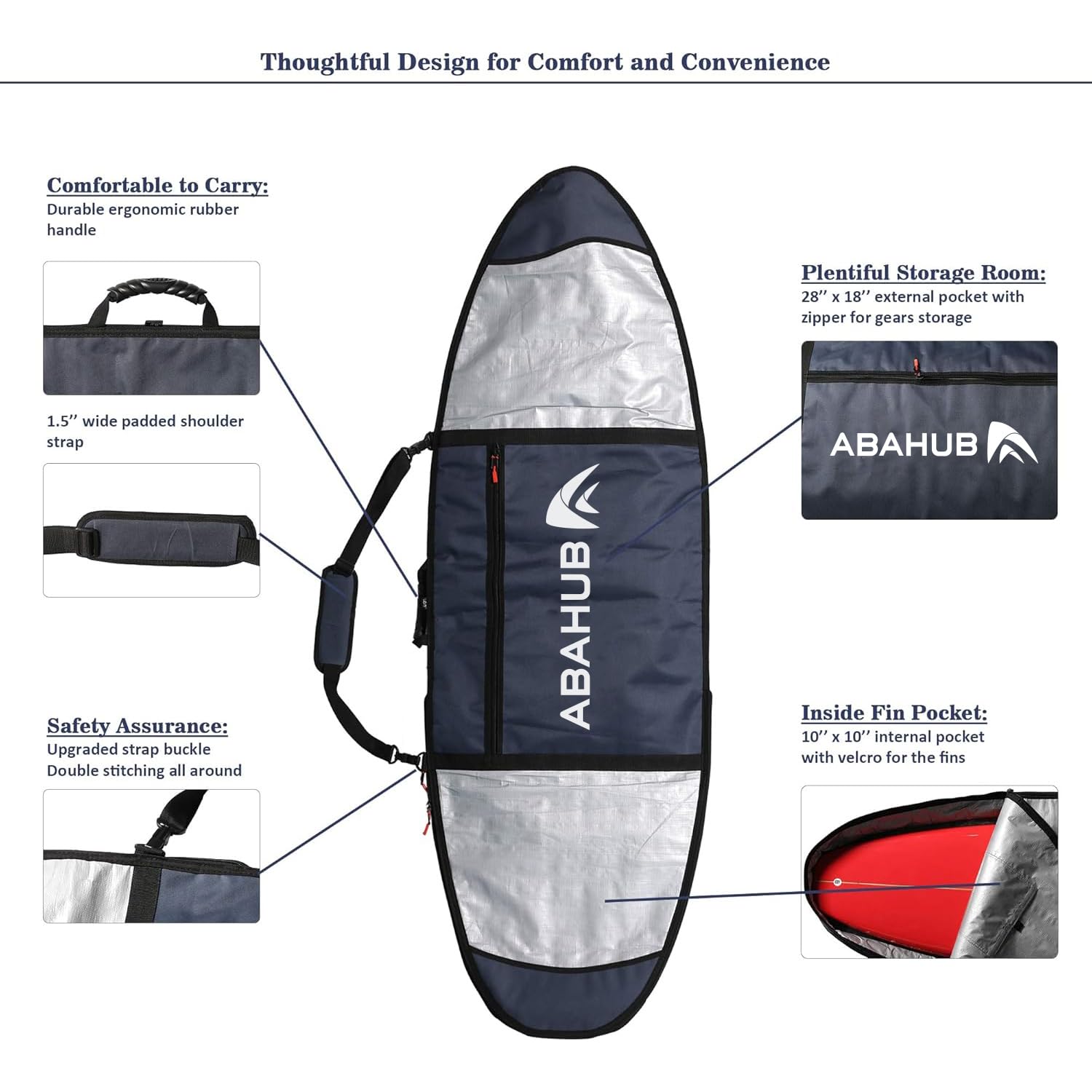 【新品】OJO+LINE SURFBOARD CASE 7'0 Amazon.com : Abahub 6'0 x 22 Surfboard Travel Bag, Foam Padded Day