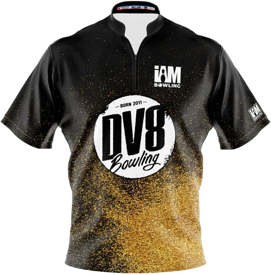 Logo Infusion Dye-Sublimated Bowling Jersey (Sash Collar) - I AM Bowling Fun Design 2030-DV8 - DV8