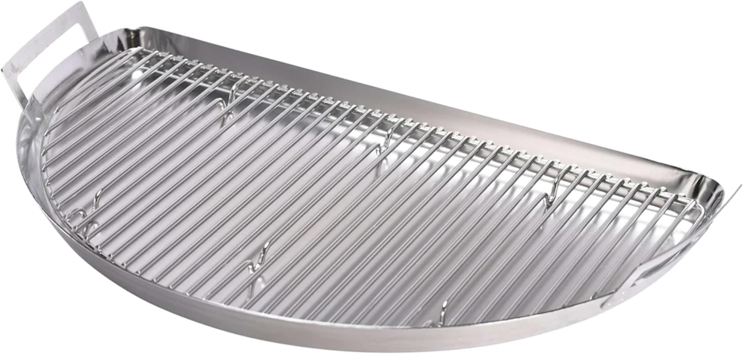 SnS Grills Slow ‘N Sear Deluxe Drip 'n Griddle Pan Kettle