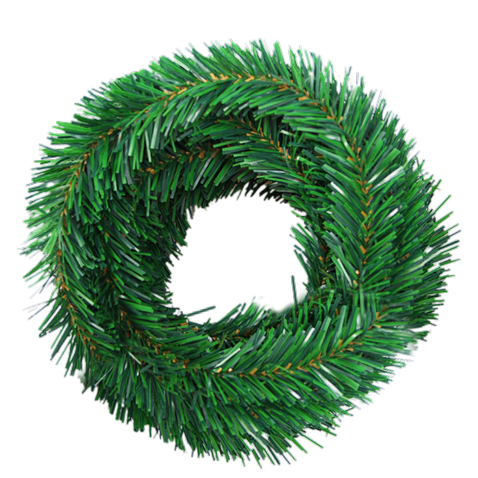 Beautiful Green Christmas Artificial Christmas Tree Rattans Pine For Fireplaces Holiday Outdoor Party