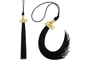 2 pcs 2024 Graduation Tassel, 2020 Tassel Graduation Black