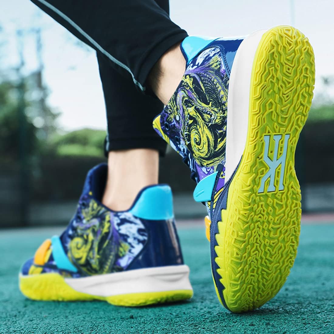 Lightweight Basketball Shoes for Men Lace Up Basketball Shoes Mens Basketball Footwear