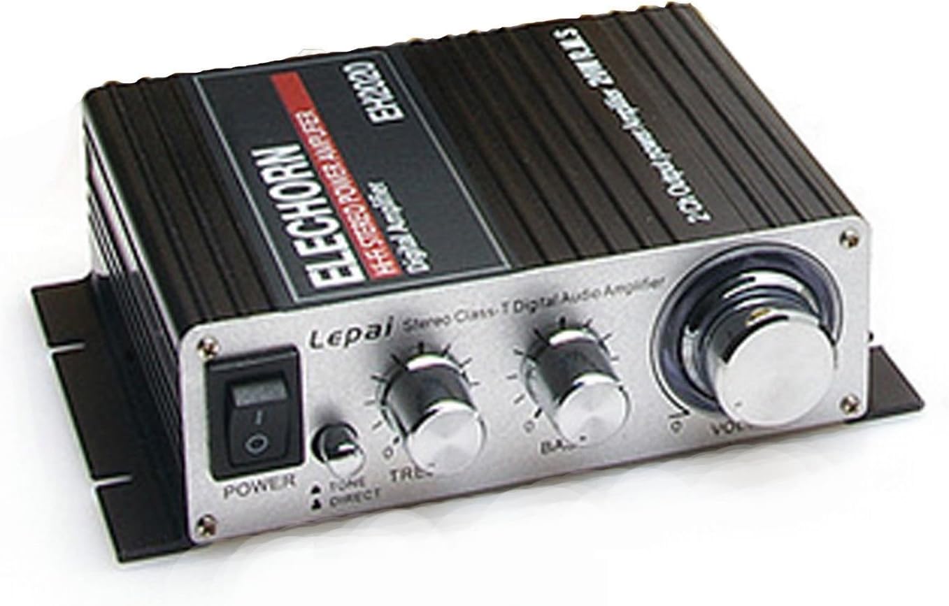 Elechorn EH-2020 HI-FI Stereo Amplifier DAC T-Class 40W - Random ~BLACK