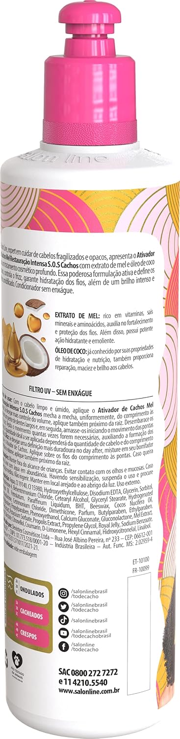 Buy Linha Tratamento Sos Cachos Salon Line Ativador De Cachos Intenso 300 Ml Salon Line Treatment Sos Curls Collection Extreme Curl Activator 10 14 Fl Oz Online In Poland B071kwtyqh