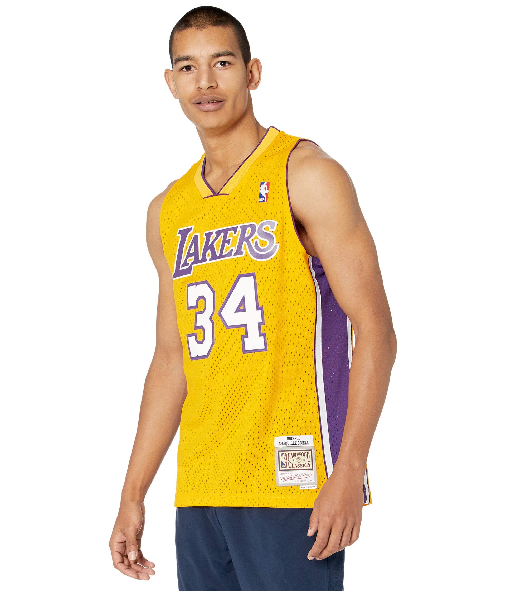 Mitchell & Ness Swingman Mesh Jersey LA Lakers 1999-2000 Shaquille O'Neal - M