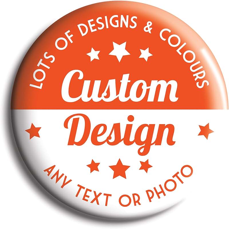 Amazon.co.uk personalised badges