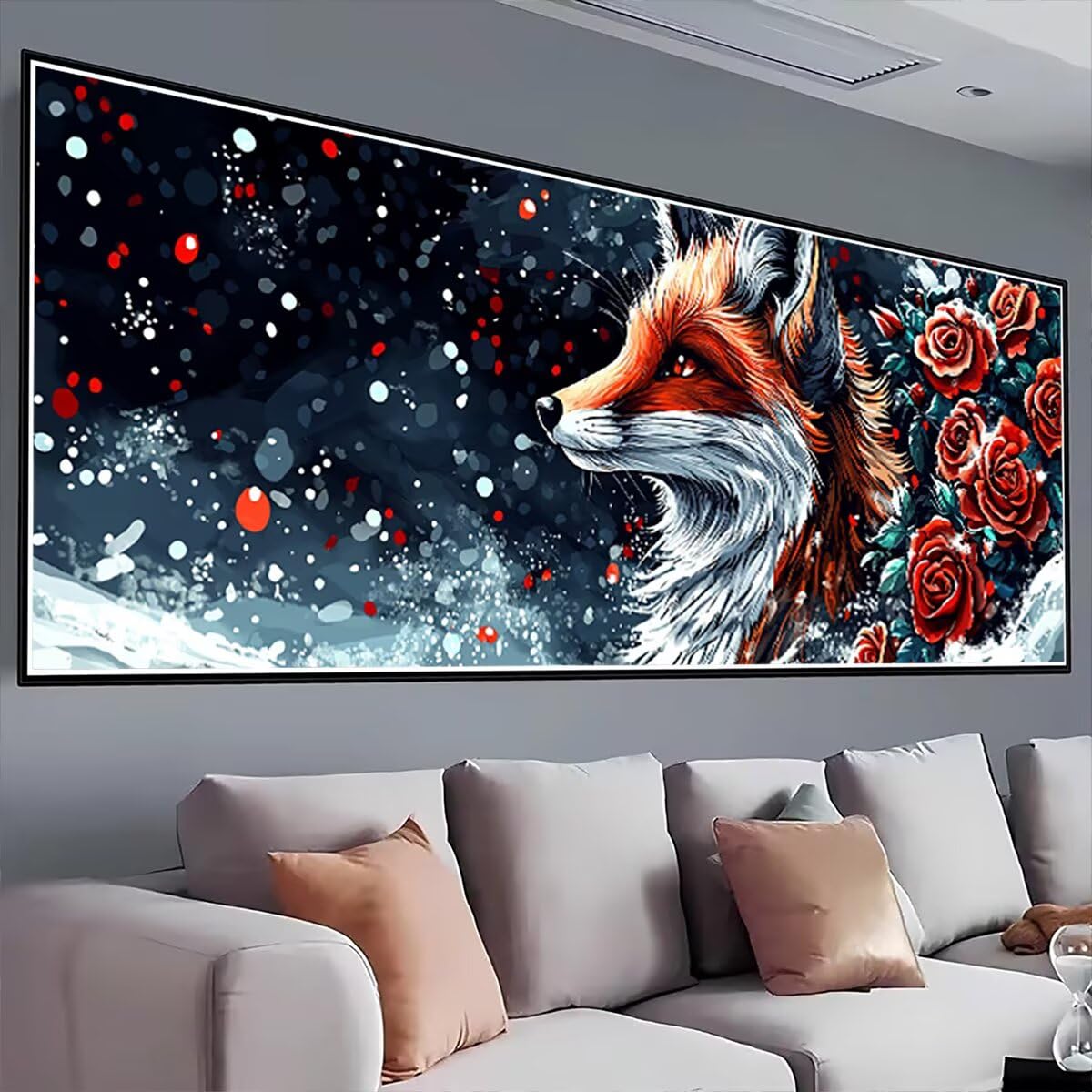 Diamond Painting Adulti, Diamond Painting Animale 50x130cm, Regalo -1464