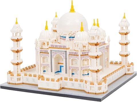Micro Mini Blocks Architecture Taj Mahal Model Building Blocks Set Architecture Collection 4036 Piece