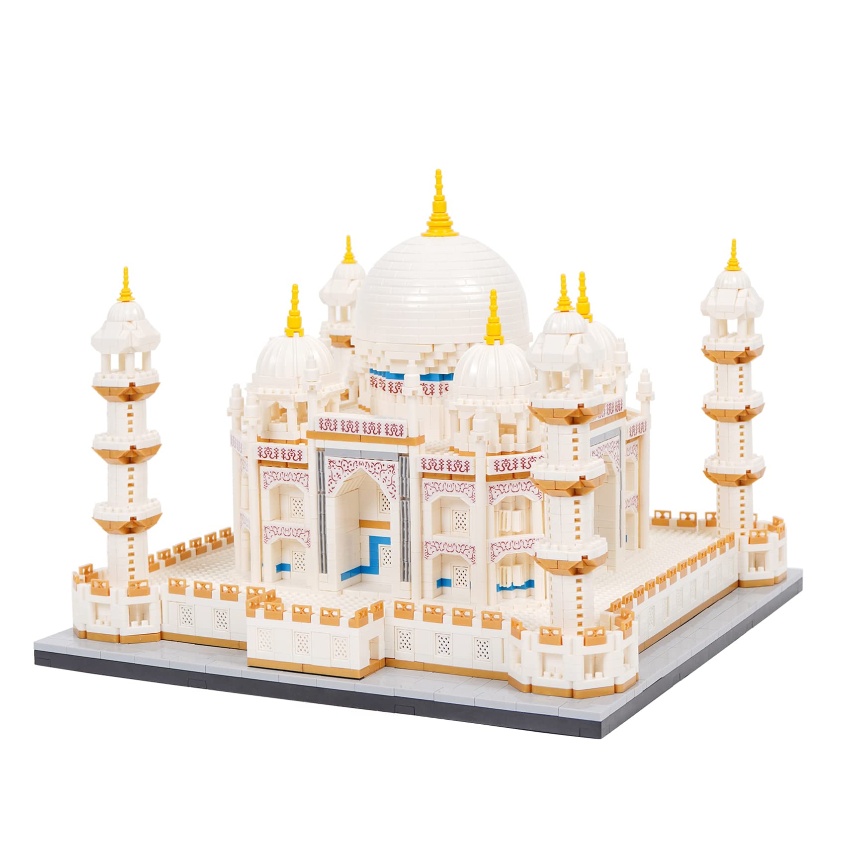 Geniteen Micro Mini Blocks Architecture Taj Mahal Model Building Blocks Set Architecture Collection (4036 PCS)