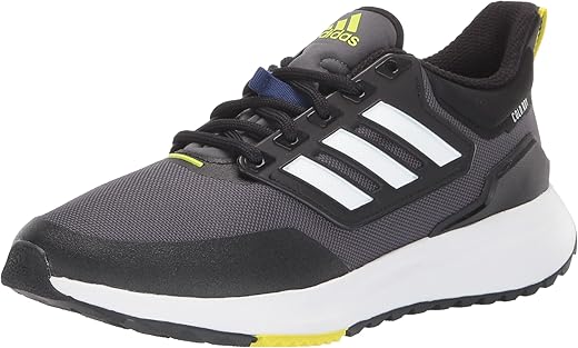 adidas Tênis masculino Eq21 Run Cold.rdy, Preto/branco/cinza, 42