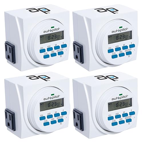 Vista 6 de Autopilot - Controlador de temporizador de luz programable digital de 7 días, 2