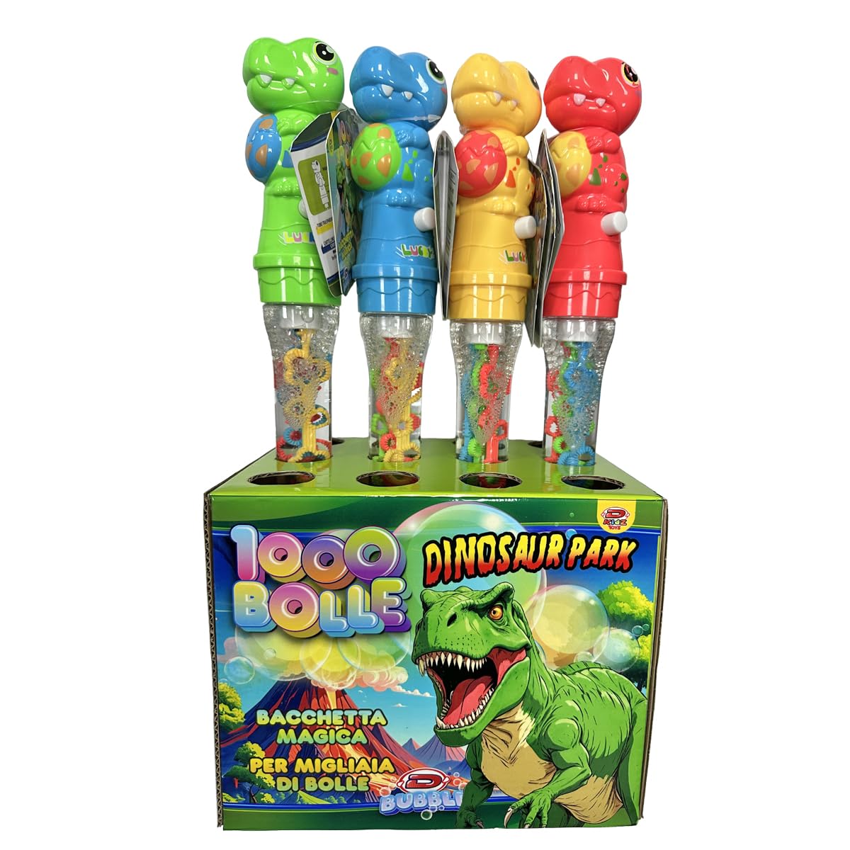 Image secondaire de D-KIDZ Dynit : Baguette Magique Mille Bulles Dinosaur Park (Assortiment), DIP77713