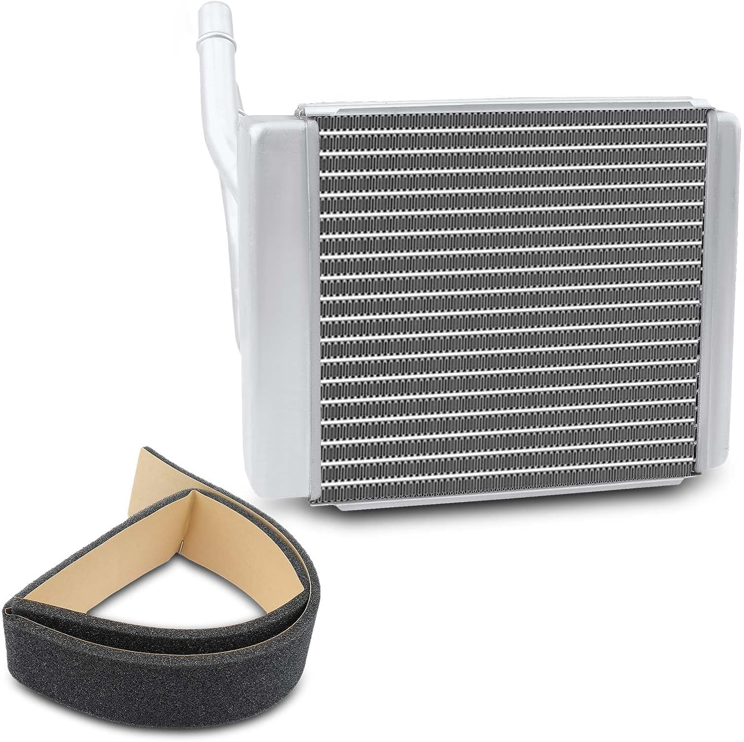 A-Premium HVAC Heater Core Compatible with GMC Sierra 1500/3500 2003-2006, Sierra 2500 2003-2004 & Chevy Silverado 1500/3500 2003-2006, Silverado 2500 2003-2007 & Hummer H2 2003-2009