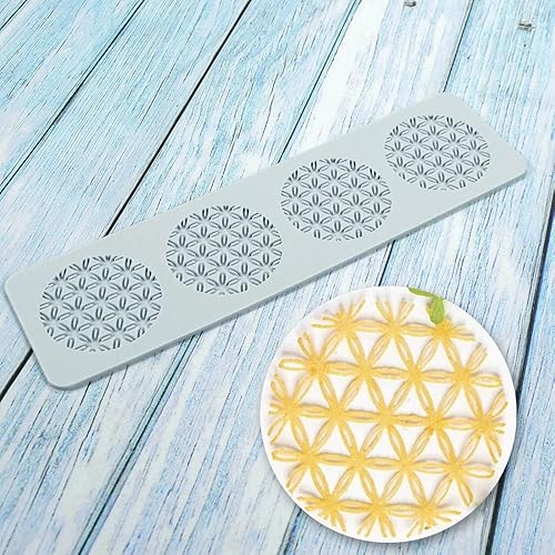 Miniatura 5 de Moldes de silicona 3D de hojas huecas para chocolate, molde de panal, abeja, caramelo, patrón de flores, molde para fondant, decoración de tartas de