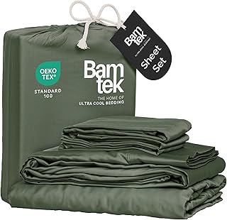 100% Viscose Bamboo Sheets King Size 4PC Set
