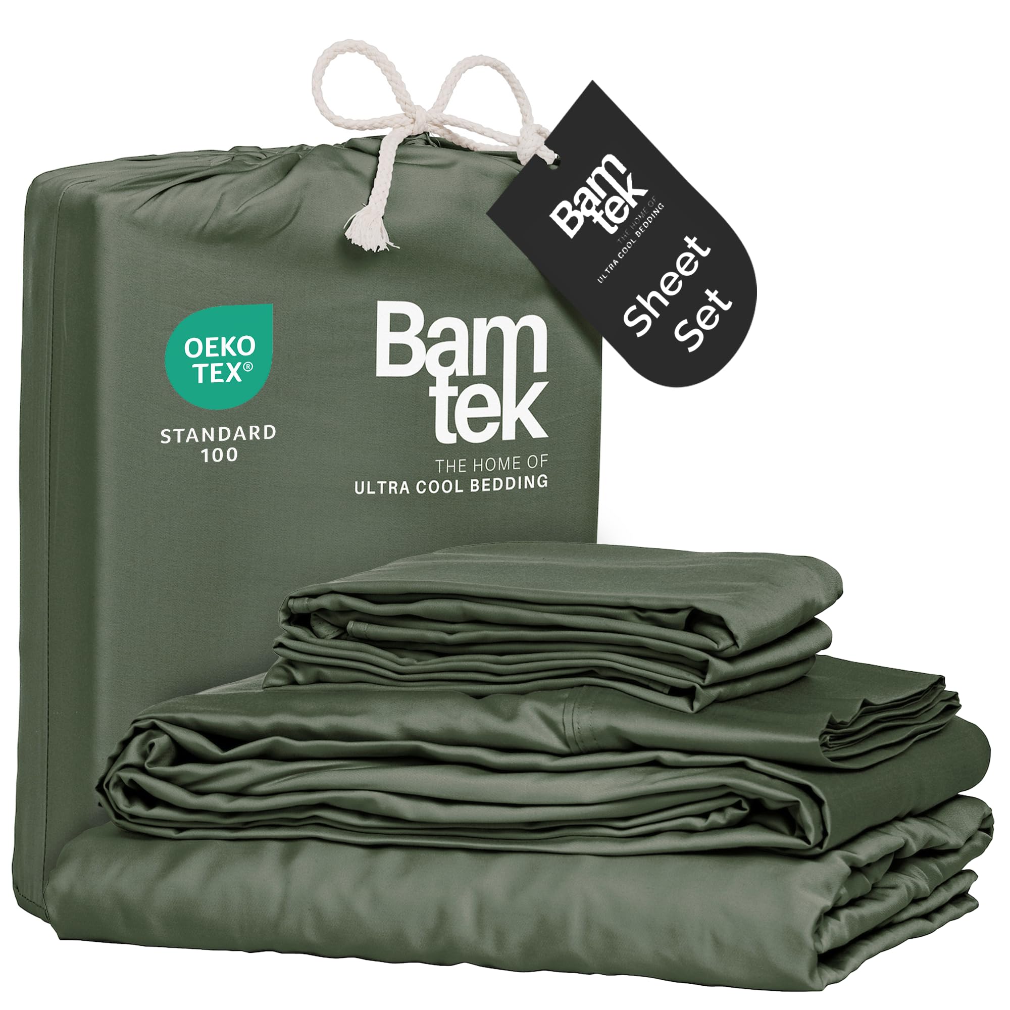 Bamtek Viscose Bamboo Sheets Queen Size
