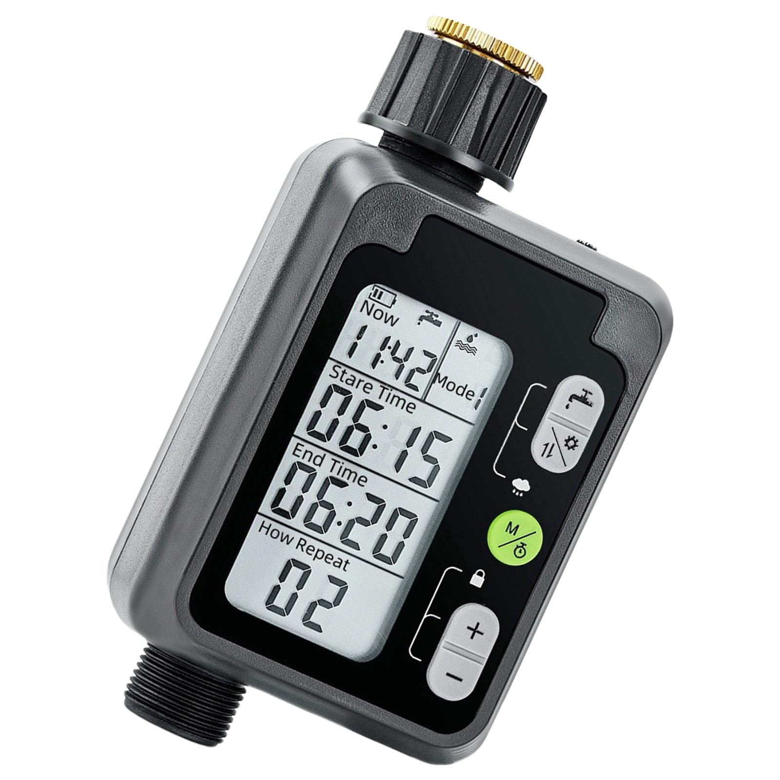 Minuteur d'arrosage automatique pour éviter le flétrissement