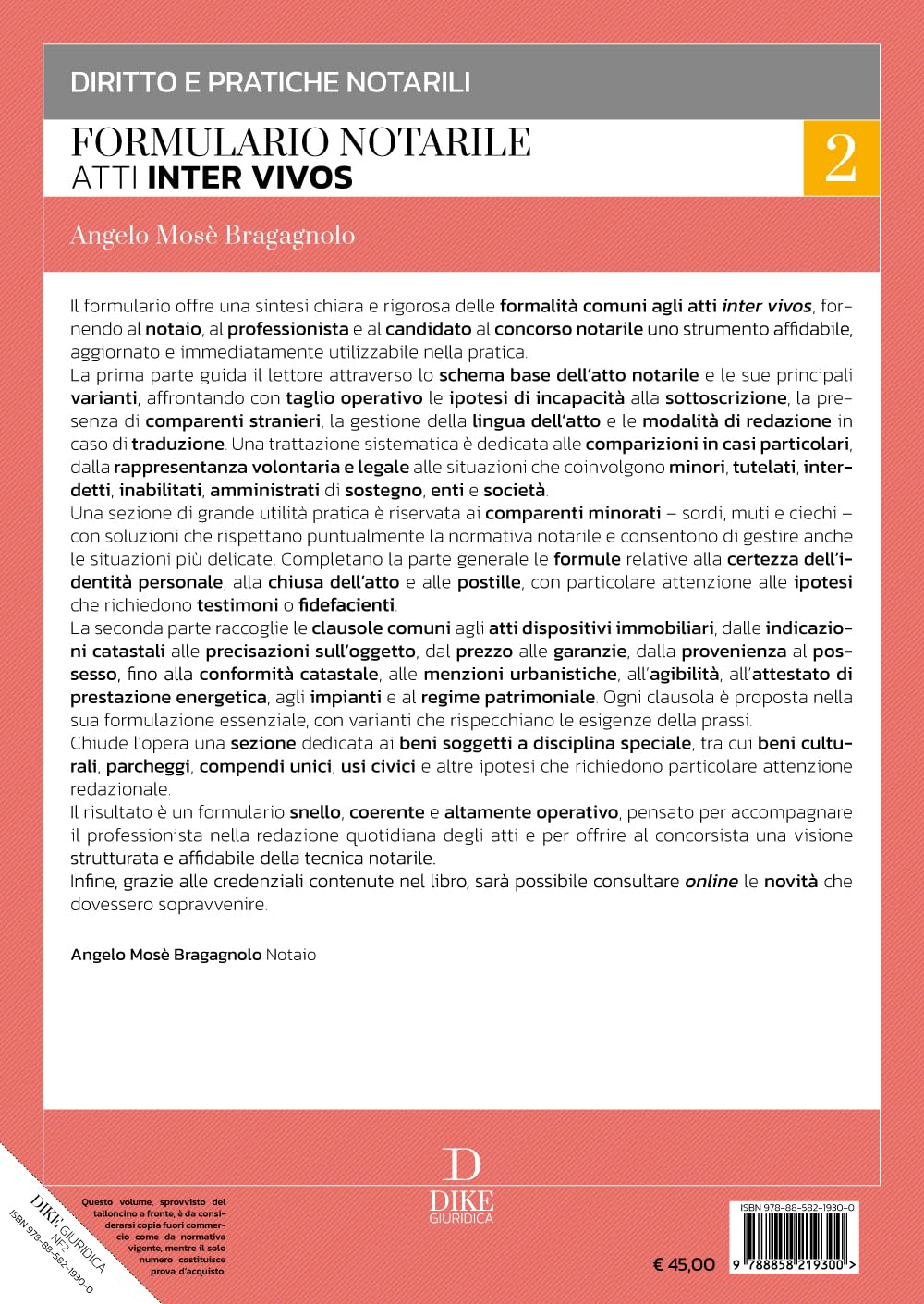 Formulario notarile. Con aggiornamento online. Atti inter vivos. Parte generale (Vol. 2)