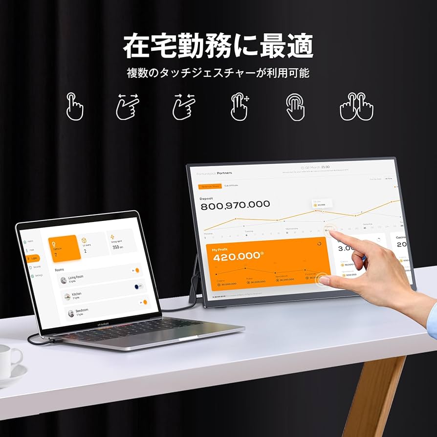 値下げ　NewSoul デュアルモバイルモニター 18.5インチ Amazon.co.jp: Newsoul デュアル モバイルモニター 18.5インチ
