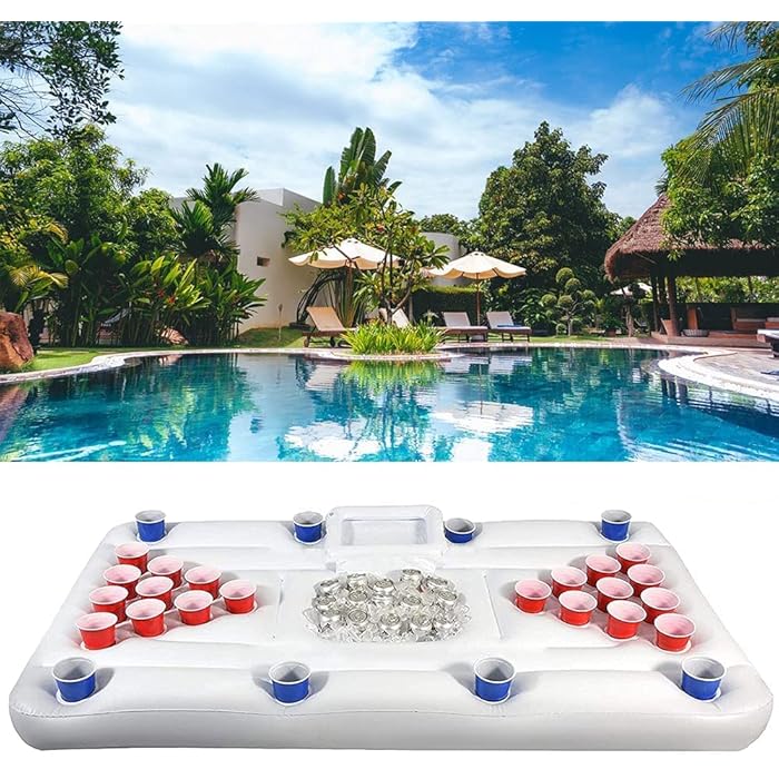 Buy D&D Inflatable Floating Pool Lounge Table Inflatable Floating Pool