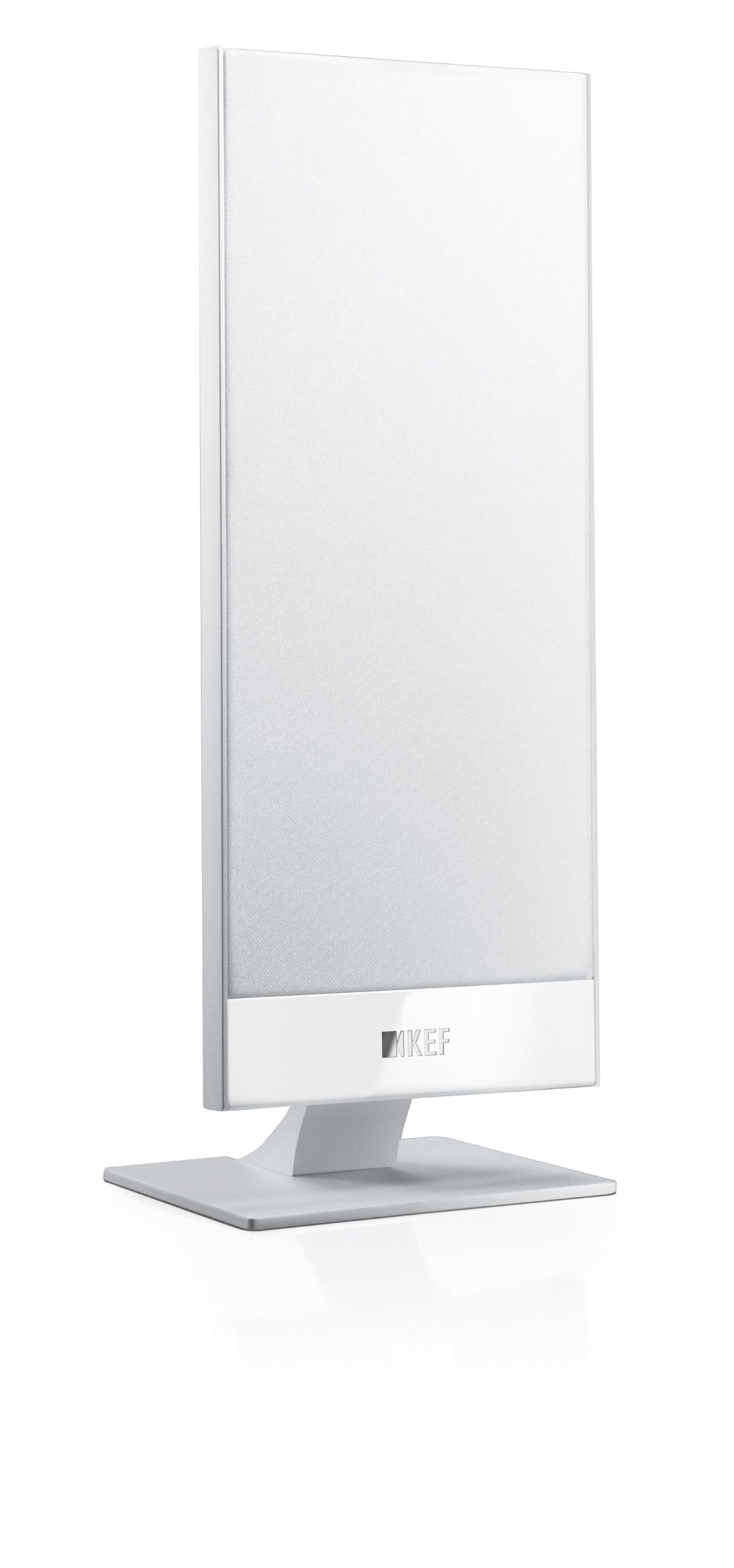 KEF T101 - Coppia di altoparlanti satellitari piatti, colore: Bianco