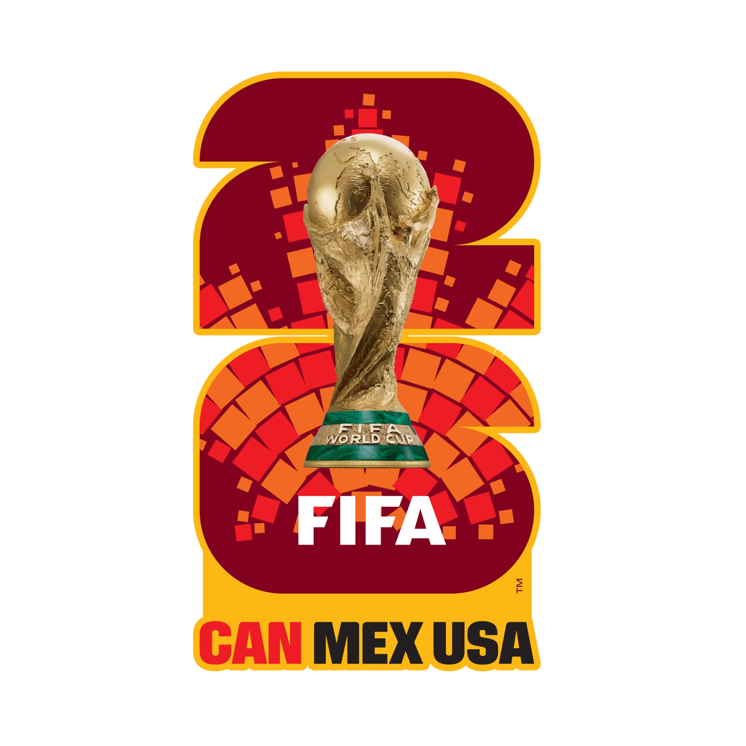 Honav Canada Usa Fifa World Cup 2026 Magnet