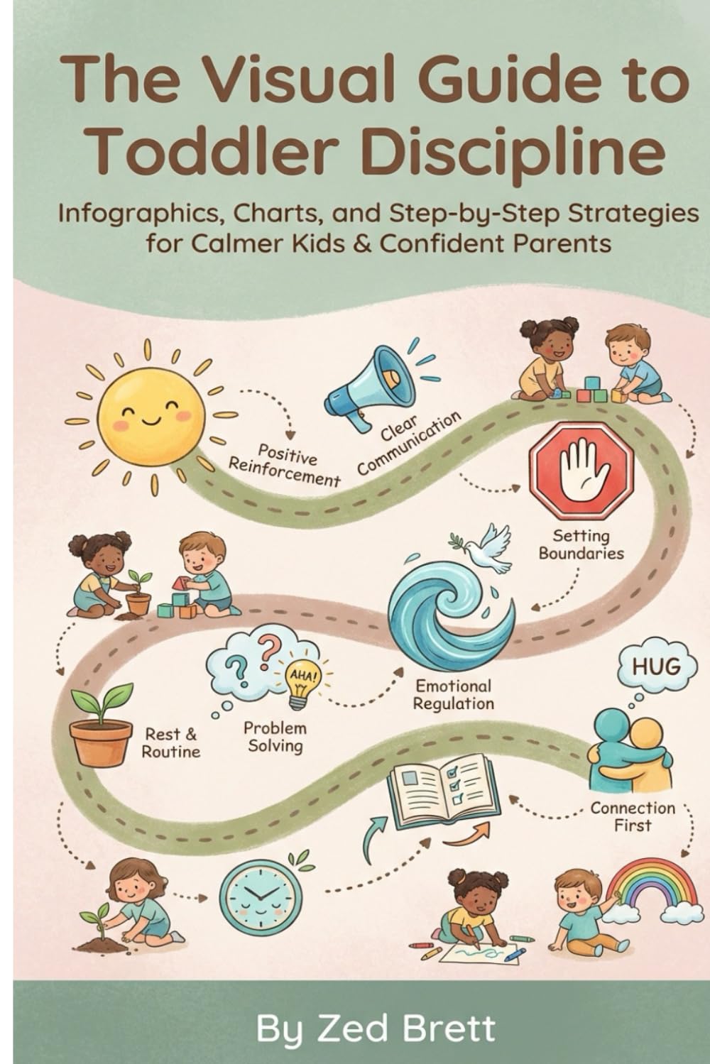 The Visual Guide to Toddler Discipline: Infographics, Charts, and Step-by-Step Strategies for Calmer Kids & Confident Parents