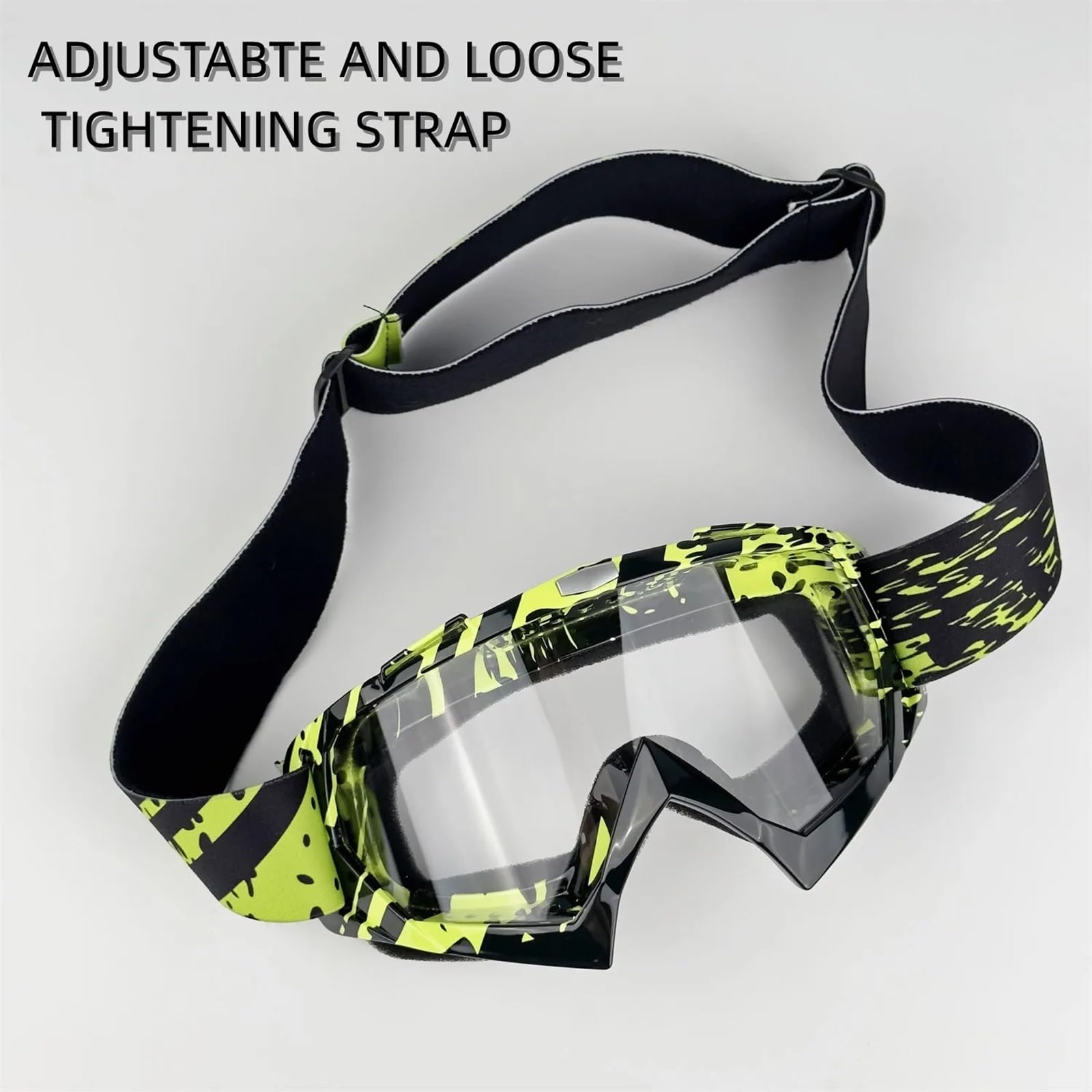 Più nuovo Moto Occhiali Per Gli Uomini Motocross Occhiali Da Sole Sicurezza Protettiva MX Visione Notturna Casco Occhiali Vintage Occhiali di Guida