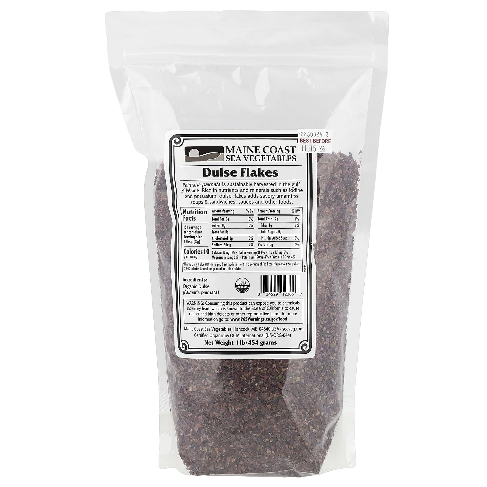 Dulse Flakes 16 Ounces