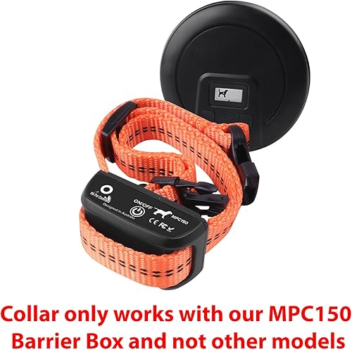 Miniatura 7 de My Pet Command, Barrera para mascotas para interiores con rango ajustable, corrección estática y de tono, valla oculta para perros, puerta